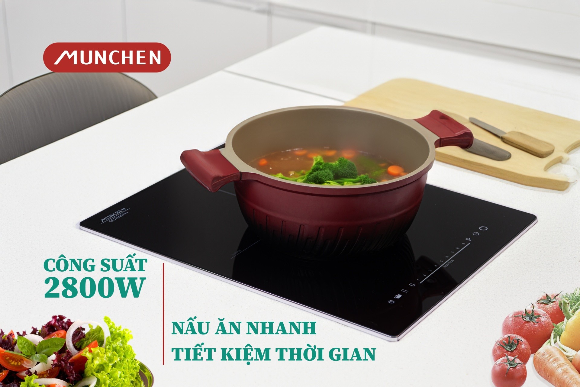 GMC280i - Bếp đơn nấu liu riu